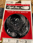 OEM Live to Ride Medallion Badge Emblem Harley Battery Sissybar Trim 3.5 Eagle!