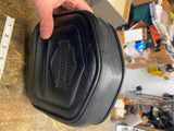 Vtg Sissybar Pad Harley Shovelhead Ironhead FXSB Sturgis Low Ride Bar Shield OEM