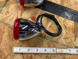 oem Harley 68461-09 Chrome Bullet Rear Turn Signal Rear 09-17 Softail Dyna FXSB