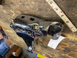 Chrome 4 Piston Rear Brake Caliper Harley Softail Custom chopper 00^ 3/4 axle