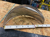 VTg 7" Headlight Visor Harley Shovelhead FLH Glide chrome Gold Black Acc CCi