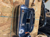 Chrome Black Rocker Boxes Harley Evo Softail Touring Dyna FXR 1984-88 CCI
