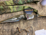 Vtg Ben Pearson Mustang 7258 Recurve Bow 58" 45/50# Archery Hunting Collectible