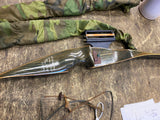 Vtg Ben Pearson Mustang 7258 Recurve Bow 58" 45/50# Archery Hunting Collectible