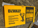 New Dewalt DCF845B 1/4" 3 Speed 20V 20 Volt Max XR Brushless Impact Drive