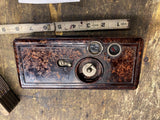 Vtg QRS Kamra 35mm box camera Swirl Bakelite 35mm 20's Antique Photography Colle