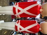 Vtg 80's Blow mold Toy Soldiers Large Light up Christmas decor 31" Union Pair!