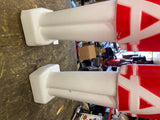 Vtg 80's Blow mold Toy Soldiers Large Light up Christmas decor 31" Union Pair!