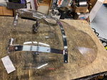 OEM Harley Quick Detach Windshield Clear Sportster Dyna 39mm 18" Tall Factory!