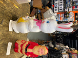 Vtg 70's Blow mold Easter Bunny holiday decor 21" Empire Pair Basket