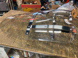 OEM Harley Quick Detach Windshield Clear Sportster Dyna 39mm 18" Tall Factory!