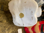 Vtg 70's Blow mold Easter Bunny holiday decor 21" Empire Pair Basket