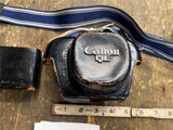 vTG Canon QL series 35mm rangefinder camera protective leather case & Strap
