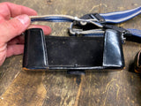 vTG Canon QL series 35mm rangefinder camera protective leather case & Strap