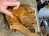 Vtg franklin mitt bob johnson 1106 kids Baseball Leather