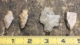 Native American Arrowheads Coral Newman Quartz Archaic Cobbs Blade Artifacts!