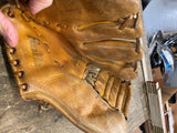 Vtg franklin mitt bob johnson 1106 kids Baseball Leather