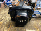 vTG Canon QL series 35mm rangefinder camera protective leather case & Strap