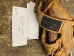 Vtg franklin mitt bob johnson 1106 kids Baseball Leather