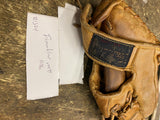 Vtg franklin mitt bob johnson 1106 kids Baseball Leather