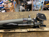 Vtg Kalimar DE7 Chrome Heavy Duty Camera Tripod Japan 35mm Telescoping Panhandle