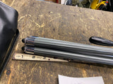 Vtg Kalimar DE7 Chrome Heavy Duty Camera Tripod Japan 35mm Telescoping Panhandle