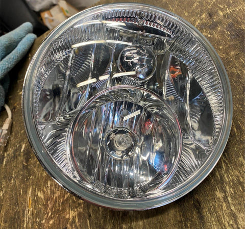 Dual Beam OEM Harley Halogen Headlamp 7" Harley Touring Heritage STreet Glide FL