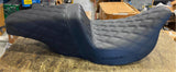 Saddleman Step-Up Seat Full Lattice Stitch 08^ Flh Street Glide Ultra Classic