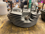 Pair 80" Harley Cylinder Heads Shovelhead FLH FX Big Twin OEM Polished Surfaced