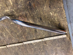 Vtg Stainless Steel 22mm 7/8 Handlebars Ariel BSA Norton Triumph Honda Yamaha