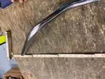 Vtg Stainless Steel 22mm 7/8 Handlebars Ariel BSA Norton Triumph Honda Yamaha