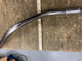 Vtg Stainless Steel 22mm 7/8 Handlebars Ariel BSA Norton Triumph Honda Yamaha