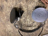 Headphone Ear set WW2 Ham Radio Pilot Military Shortwave Vtg Electronics Tube