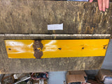 Vtg Ceramic Sign Rail Road Mile Marker Airport Airplane Taxiway Gas Oil SErvice