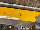 Vtg Ceramic Sign Rail Road Mile Marker Airport Airplane Taxiway Gas Oil SErvice