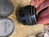 Vivitar 2x Macro Focusing Teleconverter MC for Canon FD Mount SLR Camera Lens