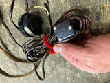 Headphone Ear set WW2 Ham Radio Pilot Military Shortwave Vtg Electronics Tube #2