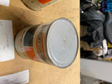 Vtg 60's Harley Oil Can Pre Luxe Metal Full Qt Panhead shovelhead FLH Glide OEM