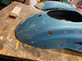Suede Blue Pearl sportster Rear fender 2007 883 1200 Rear Nightster Custom Nice!