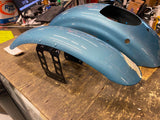 Suede Blue Pearl sportster Front fender 07 883 1200 Rear Nightster Custom Nice!