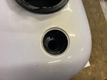 2008 FLHRC Road King Classic GAs Fuel tank Black Pearl White gold OEM Nice!