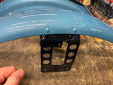 Suede Blue Pearl sportster Front fender 07 883 1200 Rear Nightster Custom Nice!