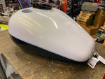 2008 FLHRC Road King Classic GAs Fuel tank Black Pearl White gold OEM Nice!
