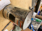 Vtg 60's Harley Oil Can Pre Luxe Metal Full Qt Panhead shovelhead FLH Glide #3