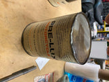 Vtg 60's Harley Oil Can Pre Luxe Metal Full Qt Panhead shovelhead FLH Glide #3