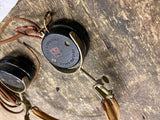 Vtg Kellogg Ham Radio Headphones Pilot Military WW2 Tank Ear set Piece Tube #5