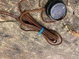 Vtg Kellogg Ham Radio Headphones Pilot Military WW2 Tank Ear set Piece Tube #5