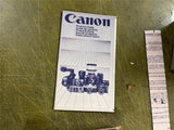 Vintage Canon AF35M Autoboy Auto Focus 35mm Film Camera BOX AND PAPERWORK ONLY!!