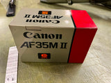 Vintage Canon AF35M Autoboy Auto Focus 35mm Film Camera BOX AND PAPERWORK ONLY!!
