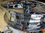 Hoopla 20x5 Custom 5 Spoke Mag wheel Chrome Harley Touring FLH Glide Bagger Chop